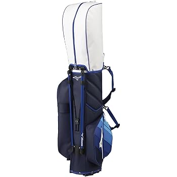 Mizuno スタンドバッグ 青白 Mizuno スタンド付きキャディバッグ 青白 MIZUNO ゴルフバッグ